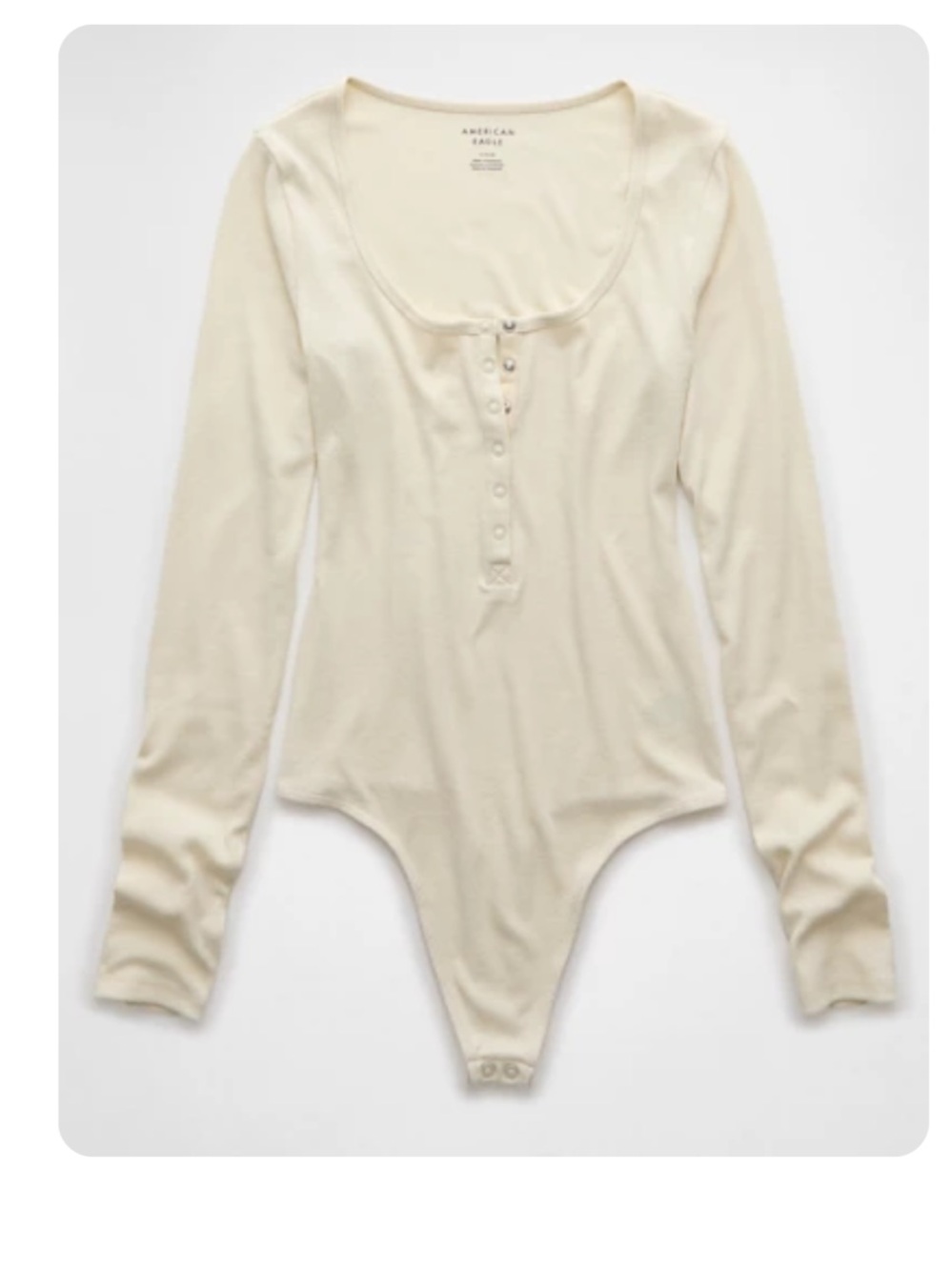American Eagle Henley Bodysuit